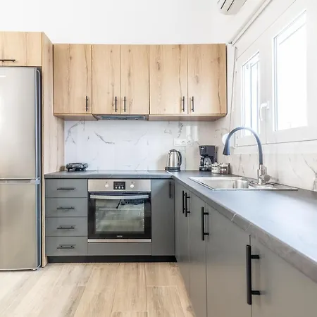 Elegant Apartment For Friends & Couples Candia Esterno foto