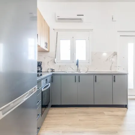 Elegant Apartment For Friends & Couples Candia Esterno foto